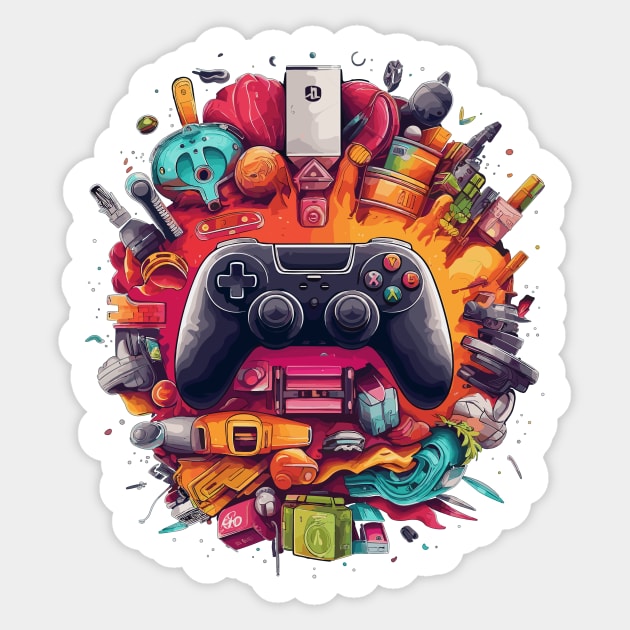 Gamer Sticker by MBNEWS